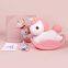 Wholesale Cute Silicone LED Night Light for Kids Bedside Rocking Horse Unicorn Lamp for Nursery Bedroom Stylish Touch Control