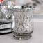 pouplar clear blue pearl glass candle containers for candle making wholesale christmas decorations