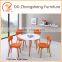 Solid wood dining room dining table and chair for sale