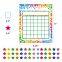 80 Pack Incentive Reward Chart for Classroom Home Behavior for Kids Students with 2400 Pieces Star Stickers