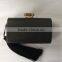 luxury diamonte clasp hard purse clutch bag for wedding party