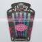 5pcs Glitter Tattoo gel Pen With Tattoo stencil