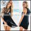 2016 Summer Light Weight Hooded Women Cheap Bulk Wholesale Plain Black Sleeveless Hoodie