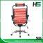 Ergonomic comfortable elastic office chair with headrest