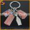 Zinc alloy London United Kingdom key chain ring keychain