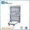 Folding factory direct metal rolling pallet cage