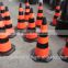28" Unbreakable Flexible Industrial Rubber Traffic Safety Road Cone