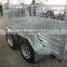 8x5FT Heavy duty hot dipped galvanized tandem box trailer, utility trailer