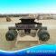semi-trailer bogie suspension with axle