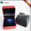 Matt Black Led Light Jewelry Box for Rings and Necklace