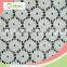 2016 New Items White Color Net Lace Organic Lace Fabric Supplier's Choice