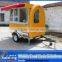 Unique design stainless steel Mobile food truck/hamburger cart trailer(CE approval)