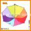 New inventions 3 fold sun protection rainbow umbrella for sale