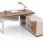 Modern wooden computer table desk photos design (SZ-ODB388)