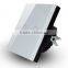 EU Standard Touch Switch,2Gang 1Way
