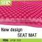 New design message siilcone bus driver seat cushion