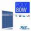 solar panel wholesale 80w polycrystalline solar panels for home