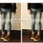 New design baby fashion pure color sexy fancy pants and jeans wholesale demin baby jeans (ulik-J004)                        
                                                Quality Choice