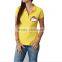 Printing fashionable 100% cotton polo shirt