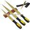Gold wood file from manufacture