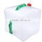 outdoor camping hiking transparent water storage carrier