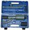 Wheel nut labor saving wrench/torque multiplier