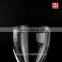 Tall and thick stem beer glass for Stout