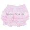 China manufacturer ruffle panties baby panties bloomer seersucker gingham girls bloomer