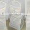 Spandex ruffled pleated chair covers,wedding chair covers with ruffles
