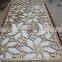 High-level hollow pattern capiz shell panel screen,decorative material