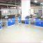 steel chemical lab wall bench with sink