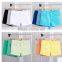 The new spring and summer 2015 candy color elastic thin size white casual pants denim shorts female shorts
