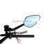 Soto racing - Aluminum CNC motorcycle rearview Side mirror with turn SIGNALS LIGHT INDICATORS