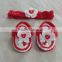 Baby Girl Red Crochet Sandals ,Crochet Infant Sandals,Crochet Baby Flip Flops,Crochet Gift