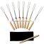 Hot Sale Premium Marshmallow Roasting Sticks Smores Skewers Hot Dog Fork 34 Inch Rotating BBQ Telescoping sticks