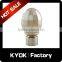 KYOK Engraved aluminum series curtain rod set,window decorative curtain finials,zinc alloy diamond curtain rod finials