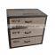 wholesale antique solid wooden chest of drawers