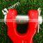 G70 alloy steel clevis hook with safety latch