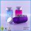 50ml Frosted Pyrex Colorful Glass Packaging Bottles For Essential Oil w/Airtight Aluminum Cap