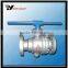 API 2PC Flanged Fixed Ball Valve