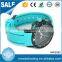 Fashion alloy case japan movt stainless steel backcase silicone strap watch