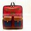 Three Color Oxford Cotton Material and Anti-shock Back Design Study or Daily Used Bag