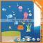 Romantic Fashion Decals, Graceful Multiple Layers 3d Glitter Wall Sticker