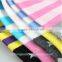 Custom Women Solid Color Sock With Stars Knitted Striped Sock Cotton Hosiery Ankle Socks