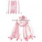 New Beautiful Polyester Printed Spring Summer Scarf With Tassels Fringe For Lady Sexy Hot Fashion Dress
