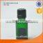 Green decal glass reagent bottle with glass lid