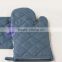 custom printed design cotton oven mitt