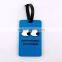 Free sample template airline pvc hard plastic luggage tag to print