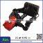 2015 Trade Assurance Supplier headlamp led LL-6635 XP-E LED 300 lm 3 Modes Red Plastic high power LED headlamp