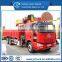 FAW J6 overhead crane truck with straight arm